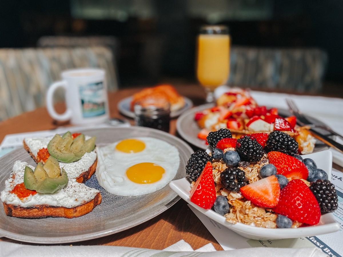 Avocado Toast and Parfait